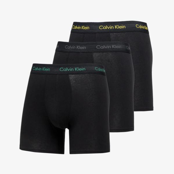 Calvin Klein Cotton Stretch Boxer Brief 3-Pack Black