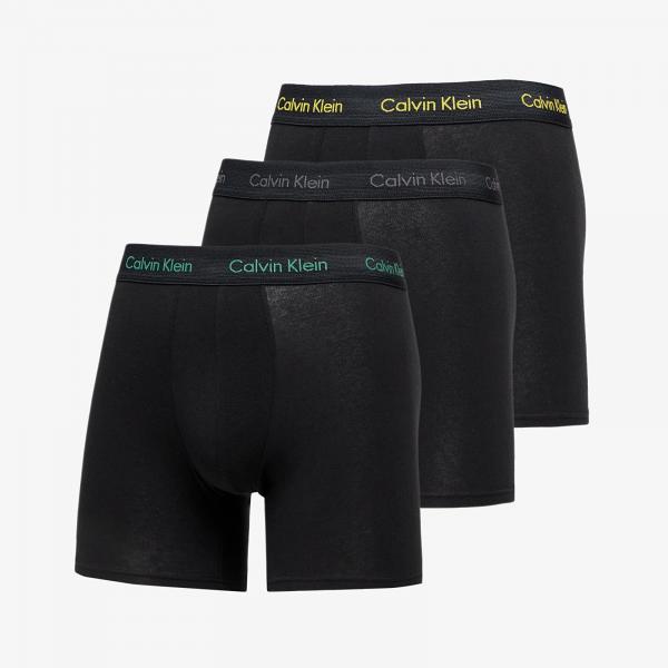 Calvin Klein Cotton Stretch Boxer Brief 3-Pack Black