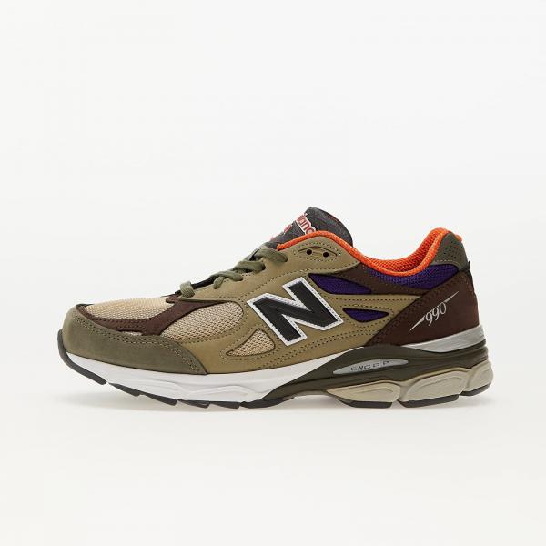 New Balance 990 V3 Tan/ Blue
