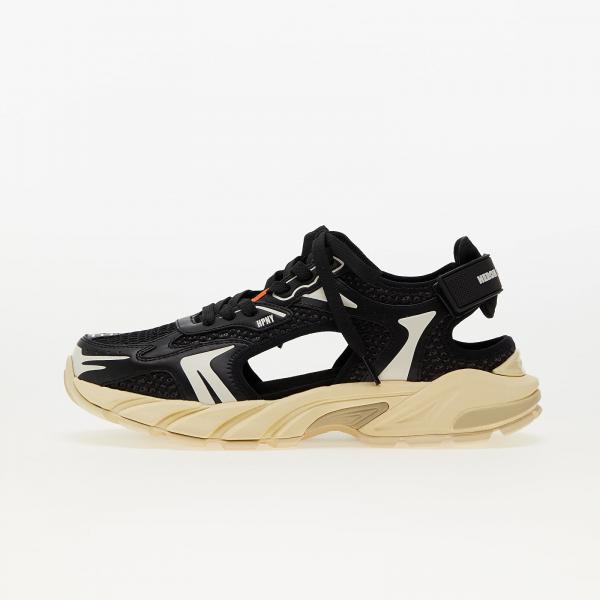 Tenisky HERON PRESTON Block Stepper Sandal Lea/Mesh Black EUR 40