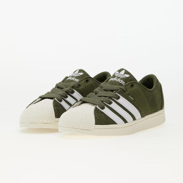 Tenisky adidas Originals Superstar Supermodified Hemp Olive Strata / Cloud White / Off White EUR 46 2/3