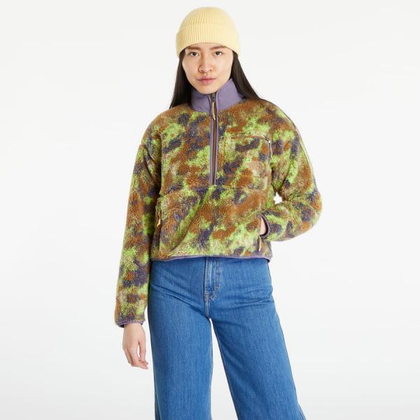 Mikina The North Face Extreme Pile Pullover Utility Bronze/ Stippled Camo Print XS