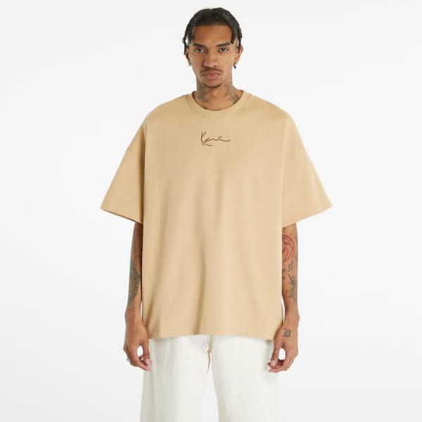 Karl Kani Small Signature Boxy Tee Beige