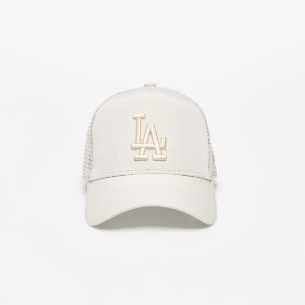 Kšiltovka New Era Los Angeles Dodgers Tech Ripstop Trucker Cap Cream