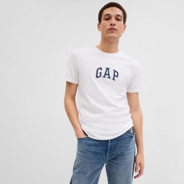 Tričko GAP Intl New Arch Tee Optic White S