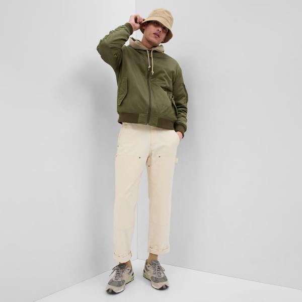 Bunda GAP Ma1 Flight Jacket Jungle Green S
