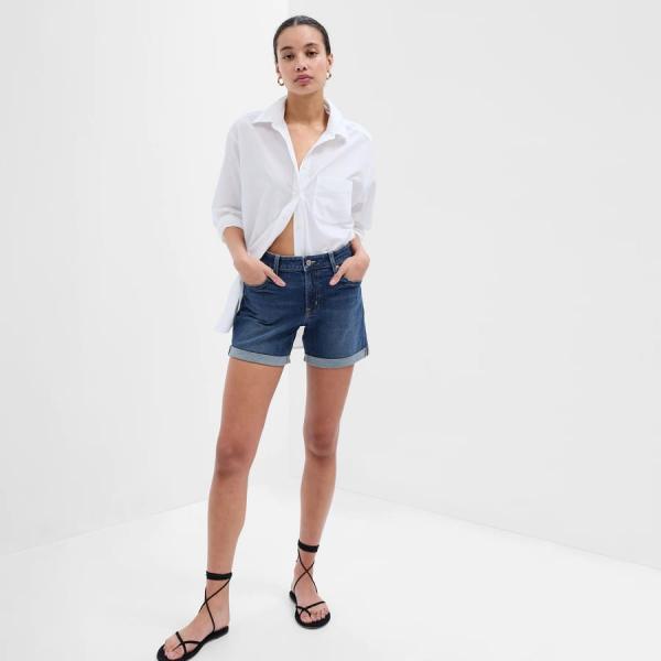 GAP V-Denim Bermuda - Dk John Dark Wash