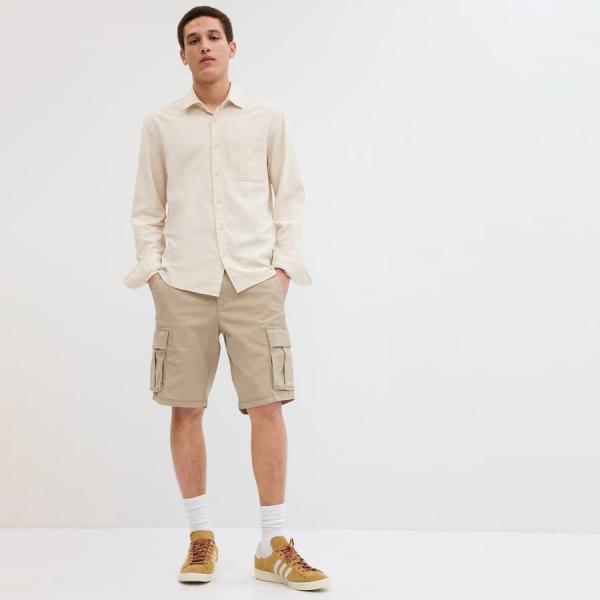 GAP V-11In Cargo Short Khaki