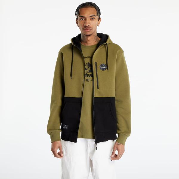Mikina Horsefeathers Zach II Sweatshirt Lizard/ Black
