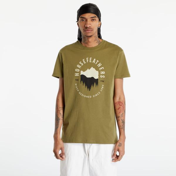 Tričko s krátkým rukávem Horsefeathers Skyline Short Sleeve T-Shirt Lizard