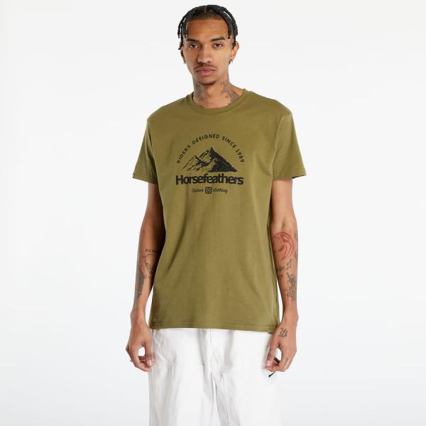 Tričko s krátkým rukávem Horsefeathers Mountain T-Shirt Lizard