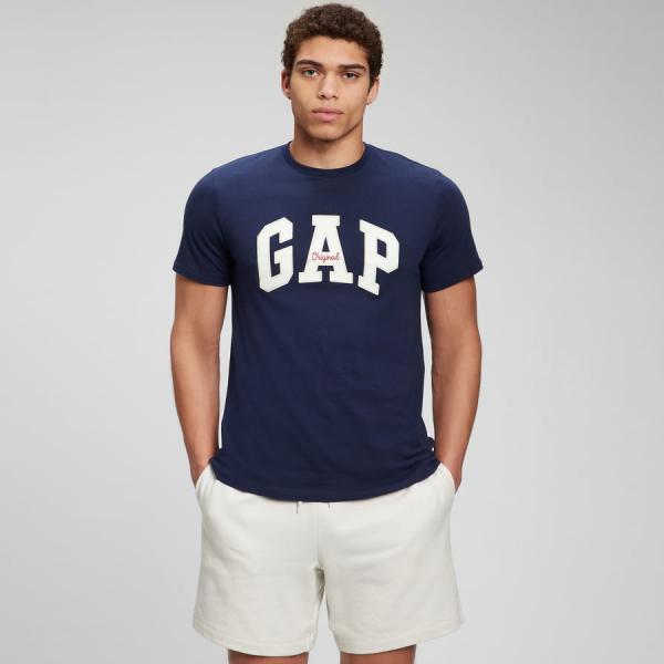 GAP V-Logo Original Arch Tapestry Navy