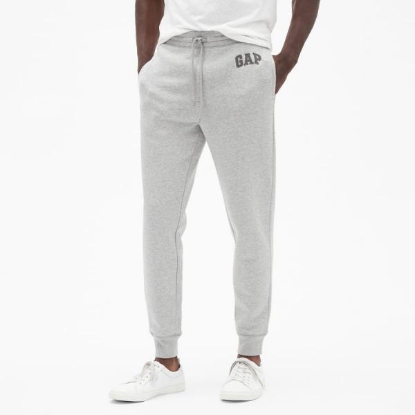 Tepláky GAP V-Heritage Logo Jogger Light Heather Grey XXL