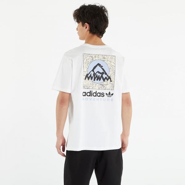 adidas Originals Adventure Mountain Back Tee White