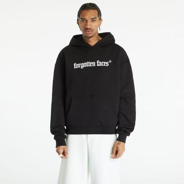 Mikina Forgotten Faces FOF Logo Ultra Heavy Cotton Box Hoody Black S
