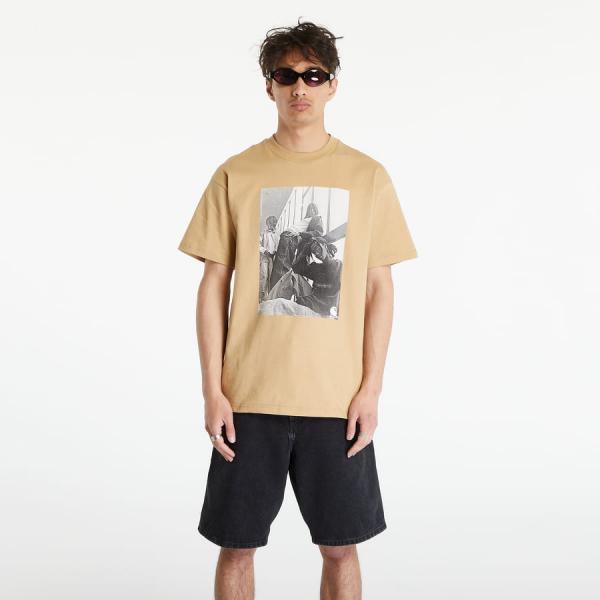 Tričko s krátkým rukávem Carhartt WIP Short Sleeve Archive Girls T-Shirt Dusty Hamilton Brown