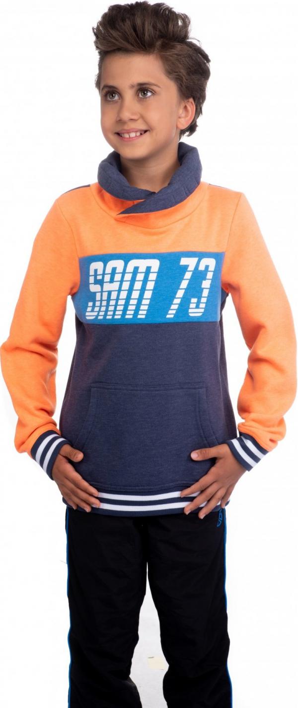 SAM 73 Chlapecká mikina Modrá 164