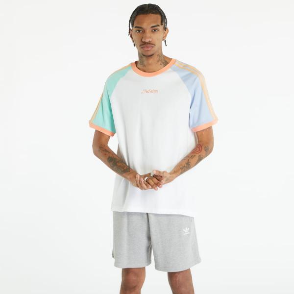 Tričko s krátkým rukávem adidas Originals Raglan Tee White