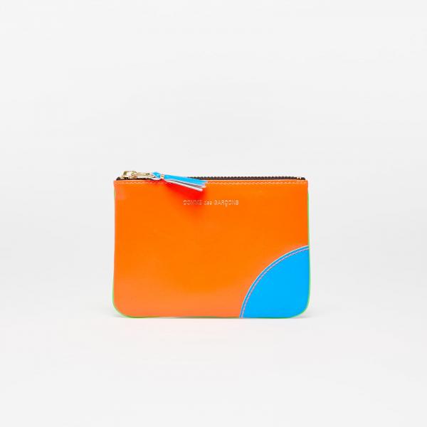 Peněženka Comme des Garçons Super Fluo Green/ Orange Universal