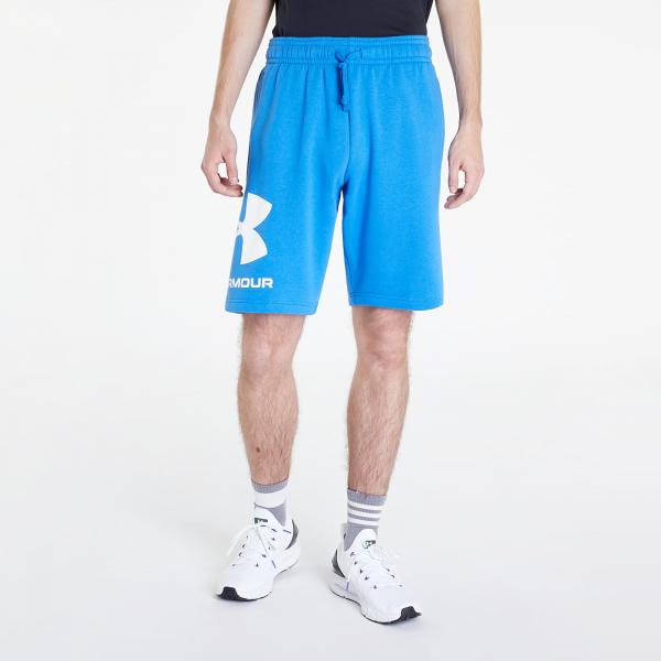Under Armour Rival Fleece Big Logo Shorts Victory Blue/ Onyx White