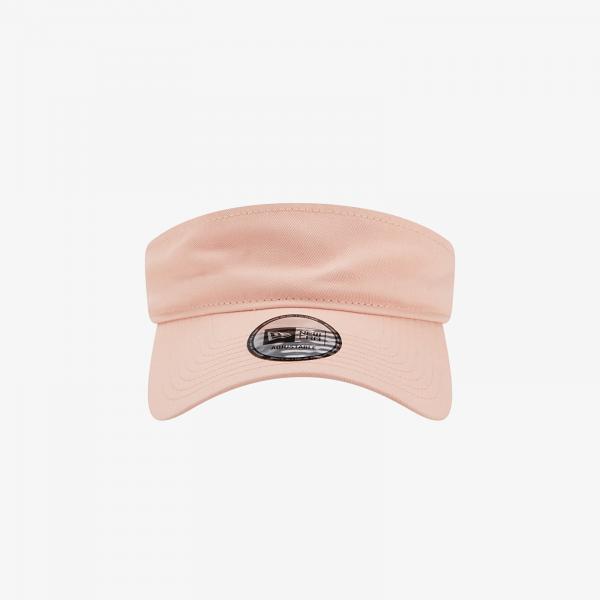 New Era Essential Womens Pink Visor Cap Blush Pink