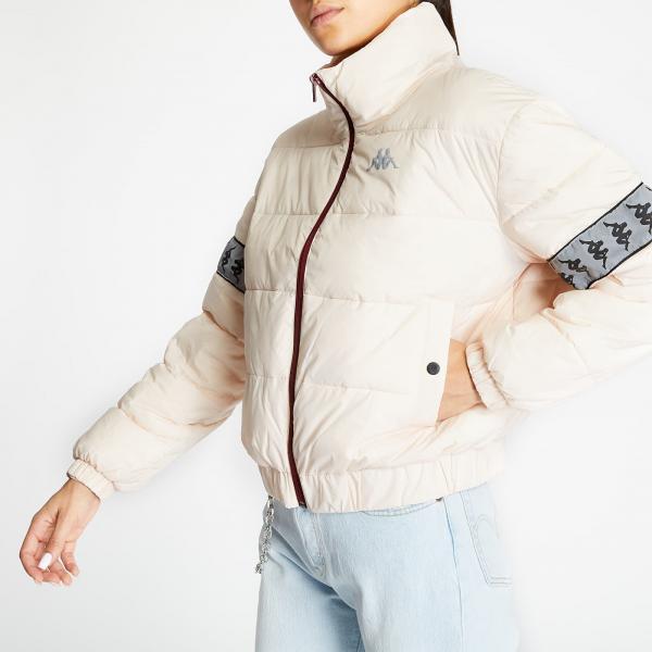 Kappa Doltan Jacket Pink/ Red Dahlia/ Silver