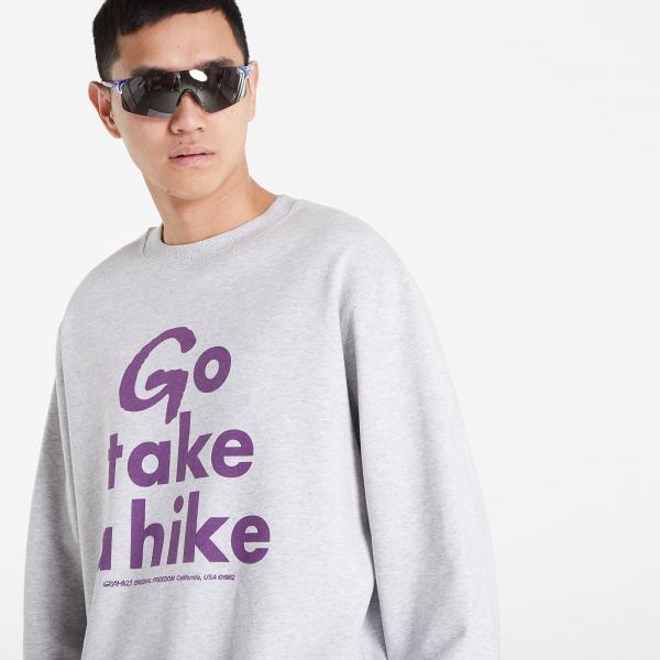 Gramicci Take A Hike Sweatshirt Ash Heather