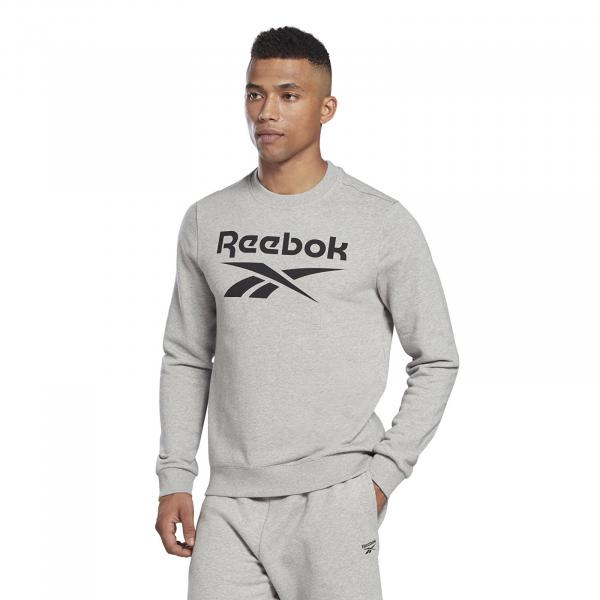 Reebok Identity Big Logo Crew Gray