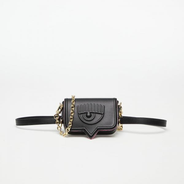 Chiara Ferragni Smooth Calf Pu Bag Black