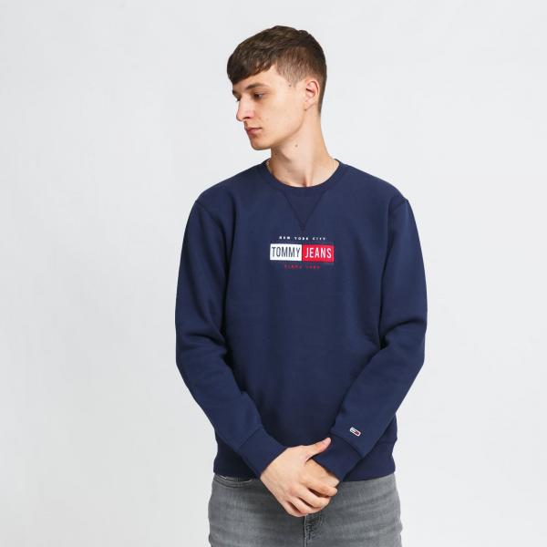 Mikina TOMMY JEANS M Timeless Crew Navy L