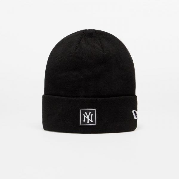 New Era Team Cuff New York Yankees Beanie Hat Black