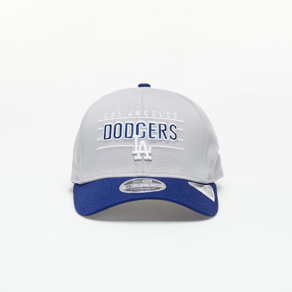 New Era Los Angeles Dodgers Wordmark 9FIFTY Stretch Snap Cap Grey