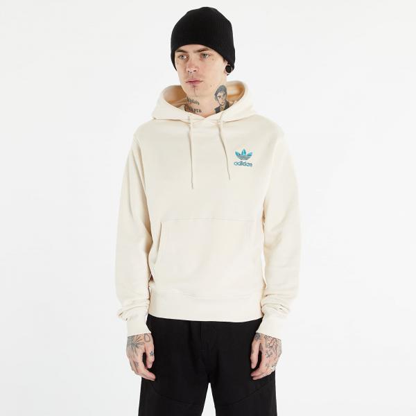 adidas Stacked Earth Hoody Non Dyed / Black / Mint Rush / Bright Cyan