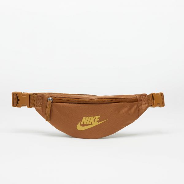 Ledvinka Nike Heritage Waistpack Ale Brown/ Ale Brown/ Wheat Gold 1 l