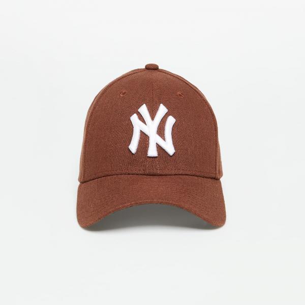 New Era New York Yankees Linen 9FORTY Adjustable Cap Nfl Brown Suede/ Optic White