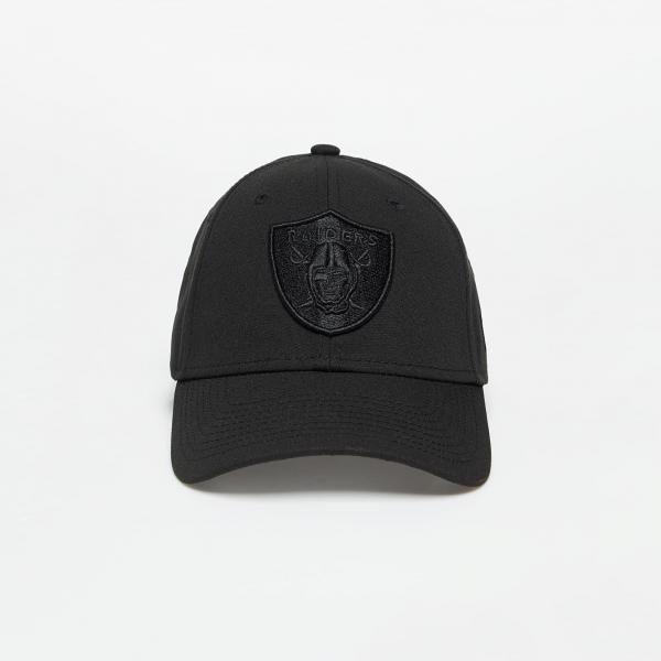 New Era Las Vegas Raiders Repreve Monochrom 9FORTY Adjustable Cap Black/ Black