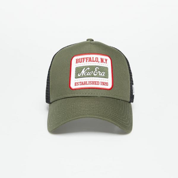 New Era State Patch Trucker Cap Green/ Black