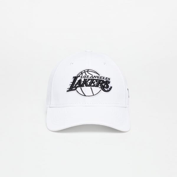 New Era Los Angeles Lakers Repreve Monochrom 9FORTY Adjustable Cap White/ Black