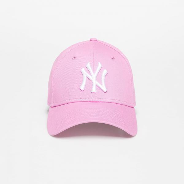 New Era New York Yankees League Essential 9FORTY Adjustable Cap Wild Rose/ Optic White