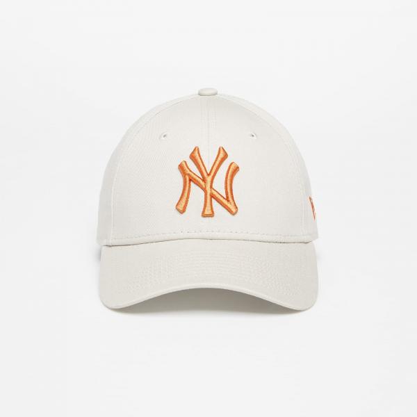 New Era New York Yankees League Essential 9FORTY Adjustable Cap Stone/ Orange