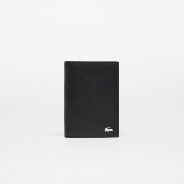 LACOSTE Fitzgerald Leather 7 Card Wallet Black
