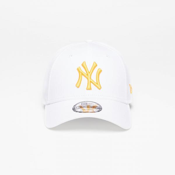 New Era 940 MLB League Essential 9FORTY New York Yankees Optic White/ Papya Smoothie