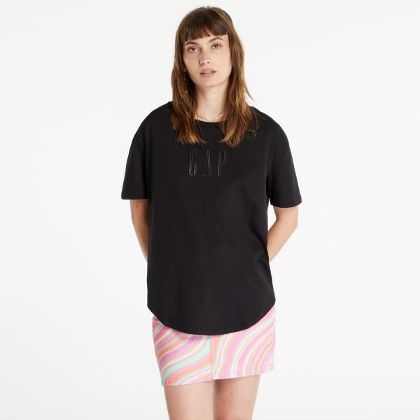 Tričko GAP Logo Easy BF Tee Black S