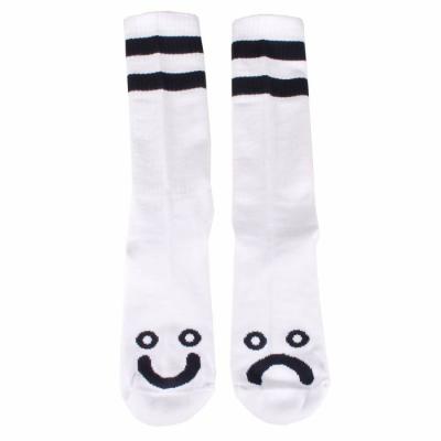 Polar Happy Sad Classic Socks White