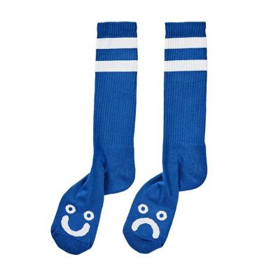 Polar Happy Sad Classic Socks 80's Blue