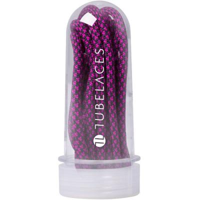 Tubelaces Rope Multi Black/ Neon Pink