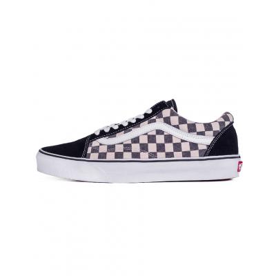 Sneakers - tenisky Vans Old Skool (checkerboard) black/espresso