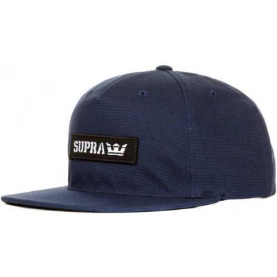Supra Mark Patch Snapback Navy