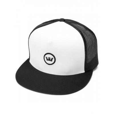 Supra Icon Patch Trucker White/ Black