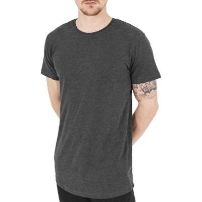 Urban Classics Shaped Long Tee Charcoal